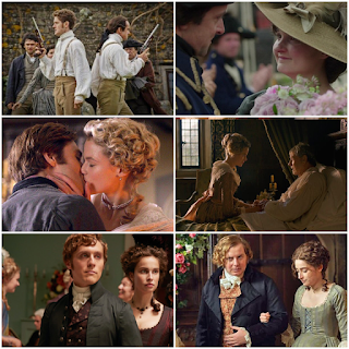 Verity Poldark, Blamey, Caroline, Ray Penvennen, George, Elizabeth Warleggan with Morwenna & Osborne Whitworth in love stories involving pressure.