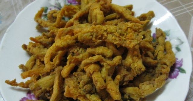 Dari Dapur Ummi: Cendawan Crispy Dan Ayam Goreng Kunyit