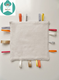 Coton et Création : doudou plat étiquettes