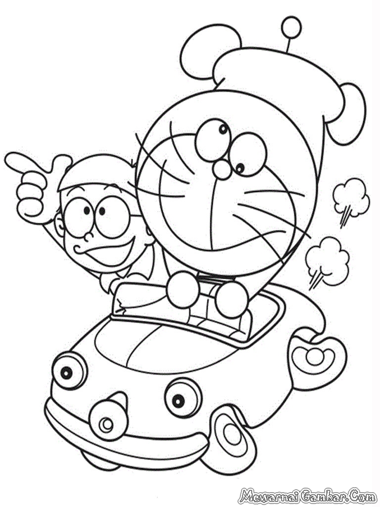 5000 Gambar Doraemon Naik Mobil HD Infobaru