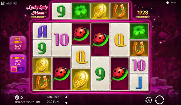 Main Gratis Slot Indonesia - Lucky Lady Moon Megaways (BGaming)