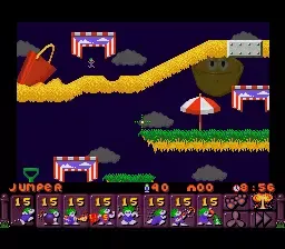 Jogue Lemmings 2 rom para Snes online grátis