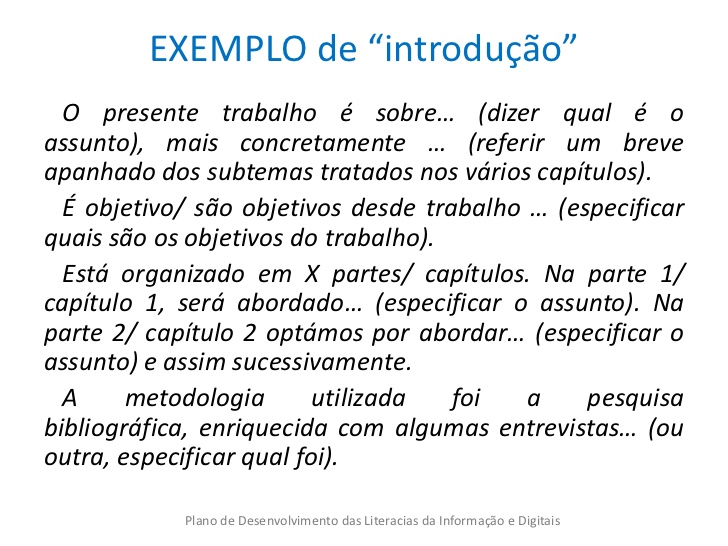 TROCANDO LETRAS: TCC EXEMPLO SENAI