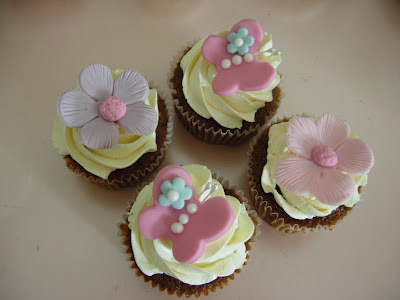 cakes with flowers and butterflies. Flowers amp; Butterflies Fairy