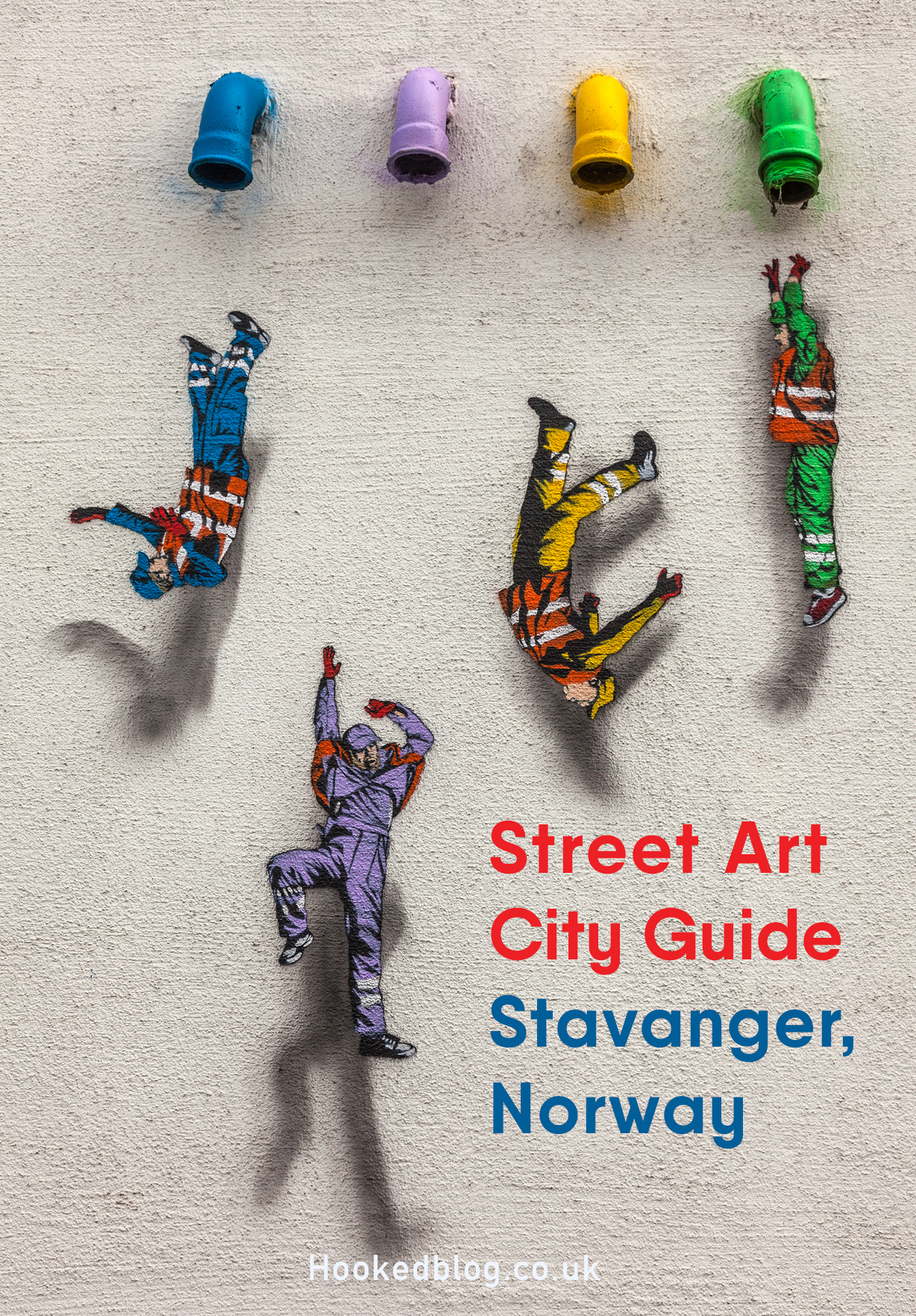 In this Hookedblog city guide, we will help you discover some of the very best street art in the Norwegian city of Stavanger. Location map included. #streetart #graffiti #travel