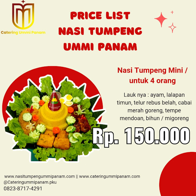 Jasa Catering Nasi Tumpeng Pekanbaru Panam Pku Untuk Acara Kantor, Acara Keluarga, Acara Ulang Tahun, Acara Besar, Tumpeng Mini Dan Tumpeng Polos di Cateringummipanam.com | 0823 8717 4291