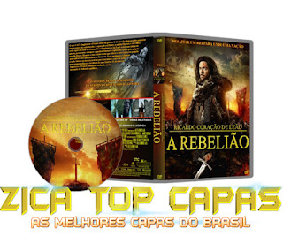 CAPA DO DVD - RICARDO CORAÇÃO DE LEÃO - A REBELIÃO - 2015