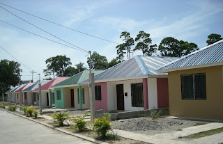 typical houses, new colonia, La Ceiba, Honduras