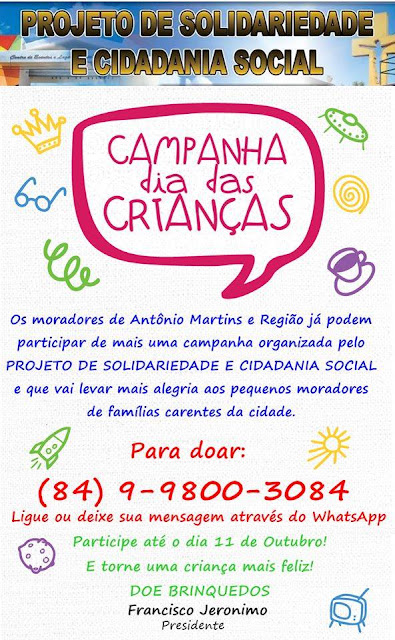 Projeto De Solidariedade e Cidadania Social