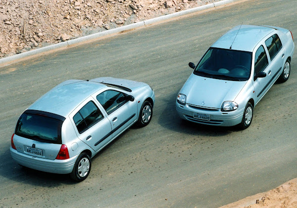 Renault Clio Hatch e Sedã 2000 - fotos e especificações
