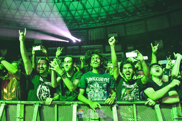 MEGADETH LIVE IN MALAYSIA 2017 STADIUM NEGARA Concert Photo amazing crowd