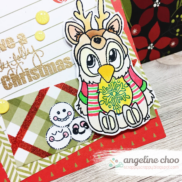 ScrappyScrappy: Brentwood Christmas and Fairytale cards with JLO Stamps #scrappyscrappy #jlostamps #stamp #stamping #card #cardmaking #papercraft #christmas #holiday #fairytale #brentwood #dcwv #freckledfawn