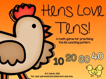 http://www.teacherspayteachers.com/Product/Hens-Love-Tens-A-10s-Skip-Counting-Game-603226