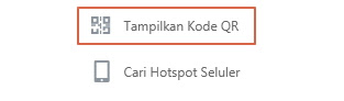 tampilkan kode qr