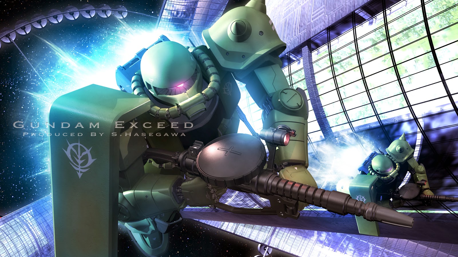 Gundam Exceed Zaku Ii Wallpaper Images Gundam Kits Collection News And Reviews