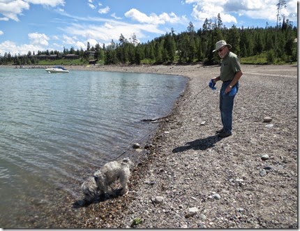 Walk by Jackson Lake