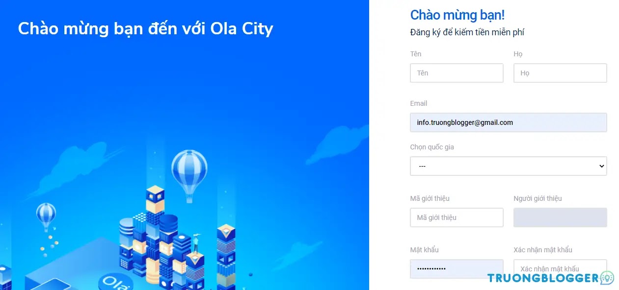 Hướng dẫn cách kiếm tiền online trên Ola City “đơn giản dễ làm”