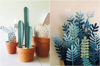 Plantas artificiales DIY