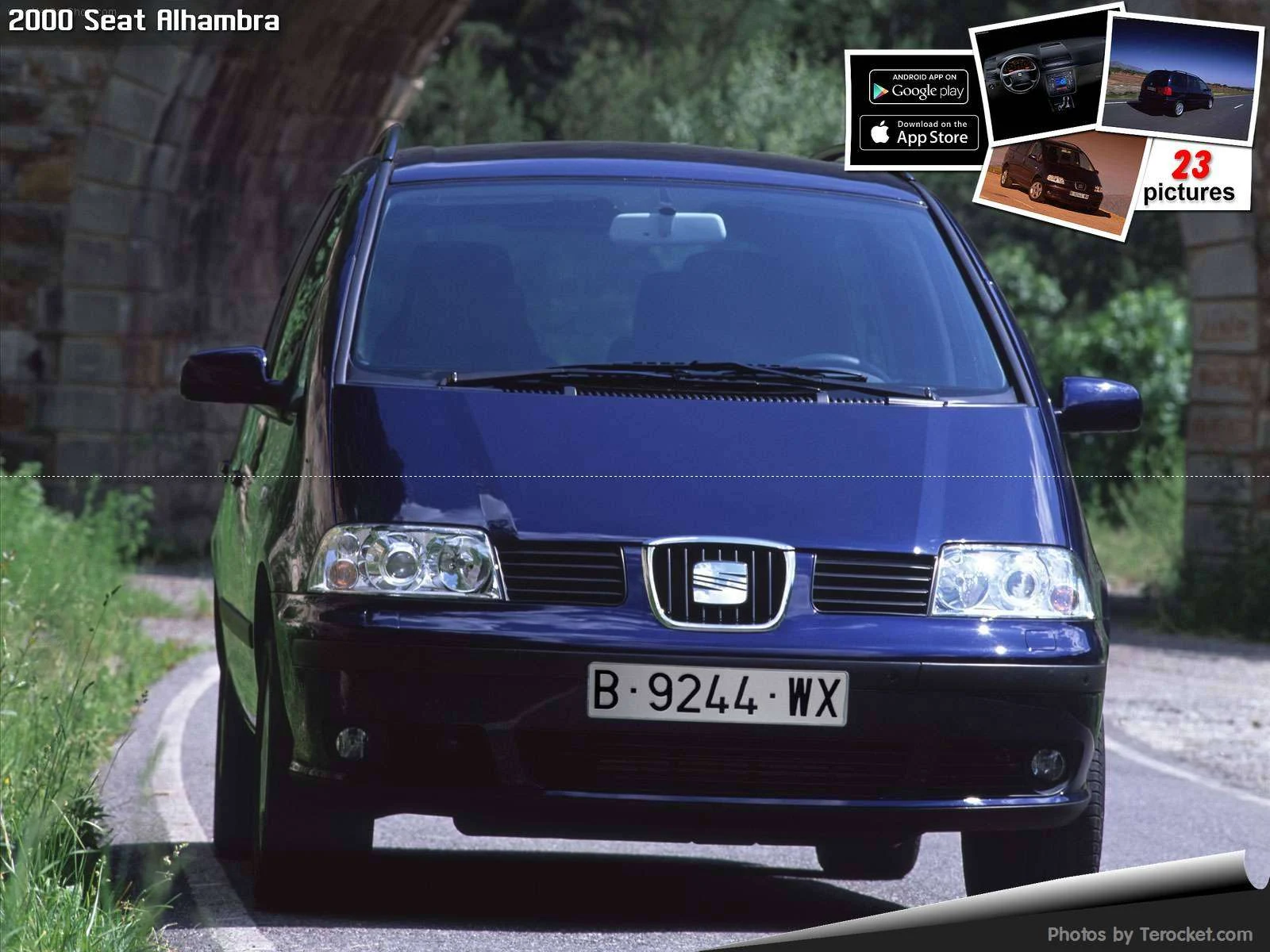 Hình ảnh xe ô tô Seat Alhambra 2000 & nội ngoại thất