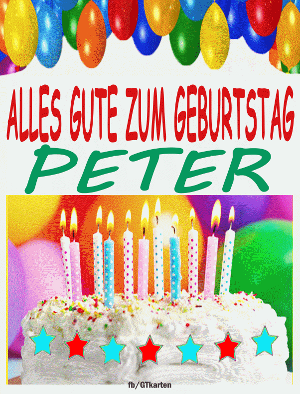 Alles Gute Zum Geburtstag Peter Gif