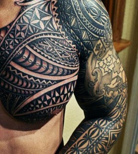 gambar tato tribal