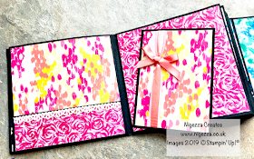 Nigezza Creates. Stampin' Up!® Garden Impressions Mini Album Part 3: Photo Mats & Pocket Inserts