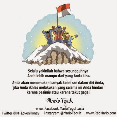 Kumpulan Gambar Kata Motivasi Mario Teguh