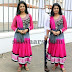 Anjana Menon Pink Salwar