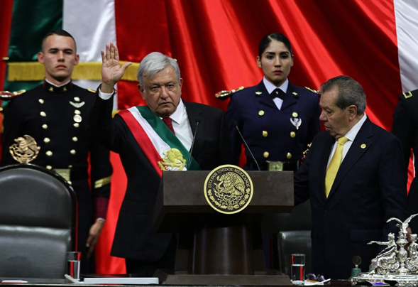 Discurso integro de AMLO como Presidente Constitucional de los Estados Unidos Mexicanos