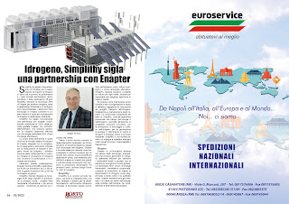 OTTOBRE 2022 PAG. 36 - Idrogeno, Simplifhy sigla una partnership con Enapter