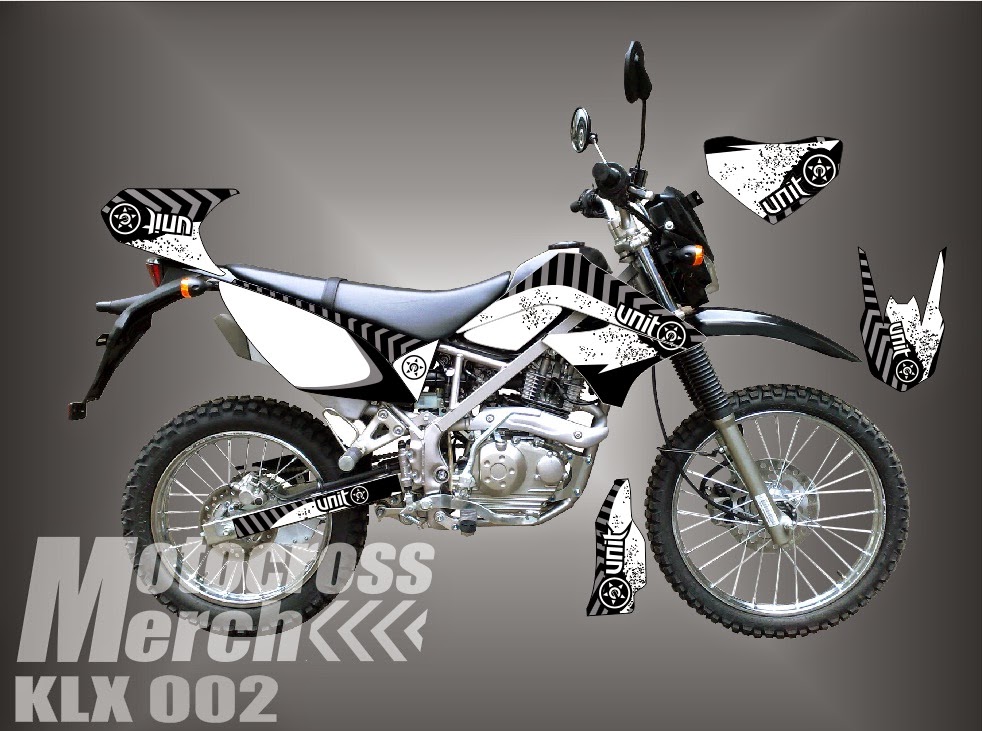 STRIPING DECAL STIKER MOTOR CUSTOM  decal klx 150 