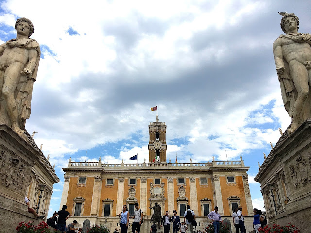 Roma-piazza del campidoglio