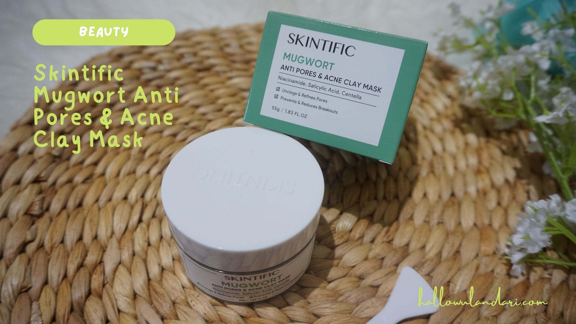 Hero Ingredients Skintific Mugwort Anti Pores & Acne Clay Mask