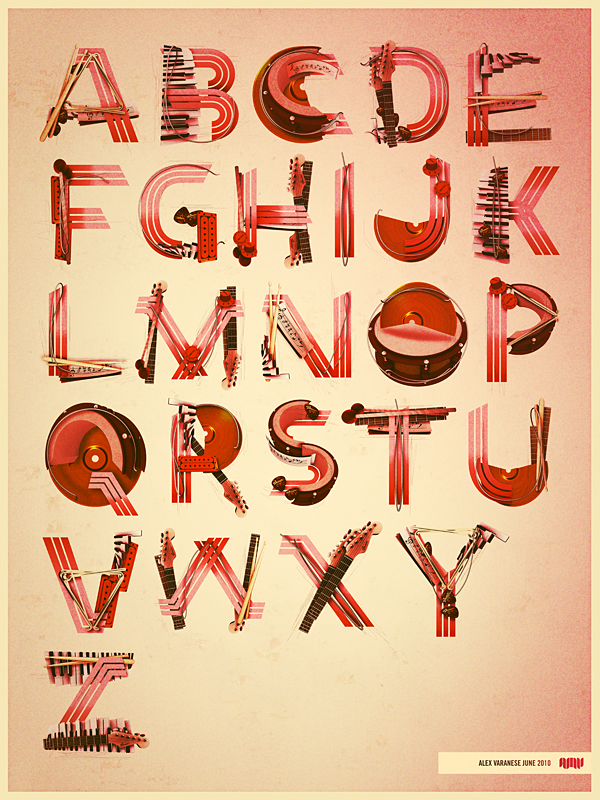 Baroquen typography