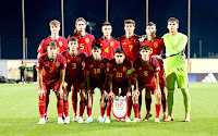 SELECCIÓN DE ESPAÑA SUB 19. Temporada 2022-23. César Palacios, Yarek Gasiorowski, Arnau Casas, Gonzalo García, Víctor Barberá, Bruno Iribarne. Iván Fresneda, Álex Valle, Dani Pérez, Ilias Akhomach, Manuel Ángel. SELECCIÓN DE ISLANDIA SUB 19 1 🆚 SELECCIÓN DE ESPAÑA SUB 19 2 Martes 04/07/2023, 21:15 horas. Campeonato de Europa de Selecciones Sub 19, fase final, Grupo B, jornada 1. Ta’Qali, Malta, Centenary Stadium. GOLES: ⚽0-1: 16’, Yarek Gasiorowski. ⚽0-2: 47’. Víctor Barberá. ⚽1-2: 90+1’, Thorsteinsson.