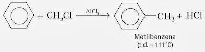  walaupun ada sebagian reaksi yang melalui reaksi adisi Pintar Pelajaran Reaksi Substitusi Benzena, Halogenasi, Nitrasi, Friedel-Crafts, Contoh, Senyawa Kimia