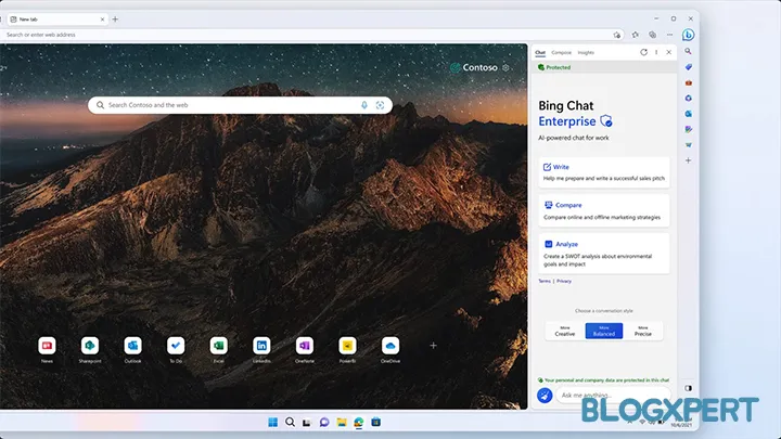 Bing Chat Enterprise un chat para el trabajo con tecnología de IA