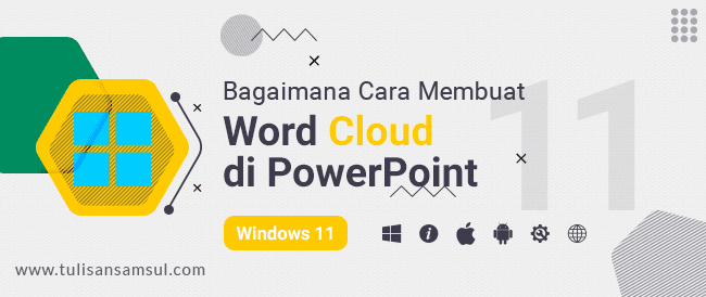 Cara Membuat Word Cloud di PowerPoint