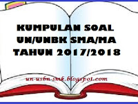 Soal UN SMA Jurusan IPS Lengkap Tahun 2018