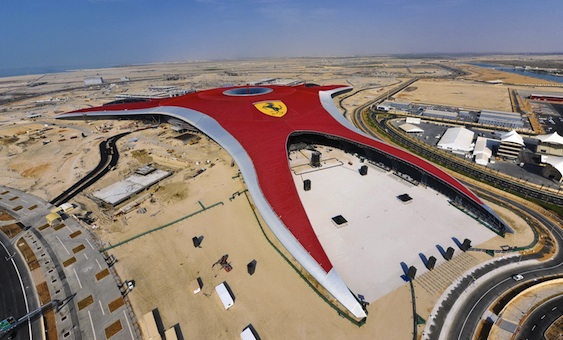 ferrari world abu dhabi world largest theme park