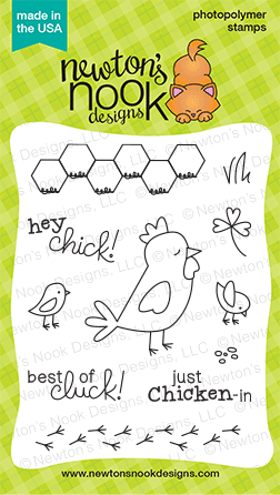 Chicken Scratches 3x4 stamp set by Newton's Nook Designs