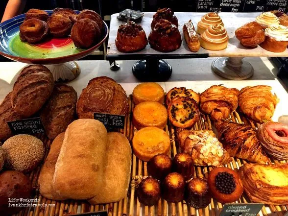 Pastries at Wildflour Cafe + Bakery