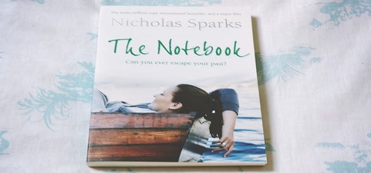 The Notebook Novel by Nicholas Sparks cover