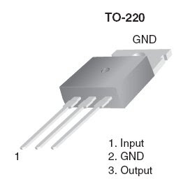 Regulator 5 volt using IC 7805