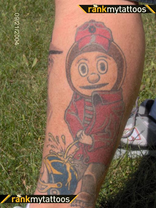 best tattoos ever. Crazy Fan Tattoos, An Image