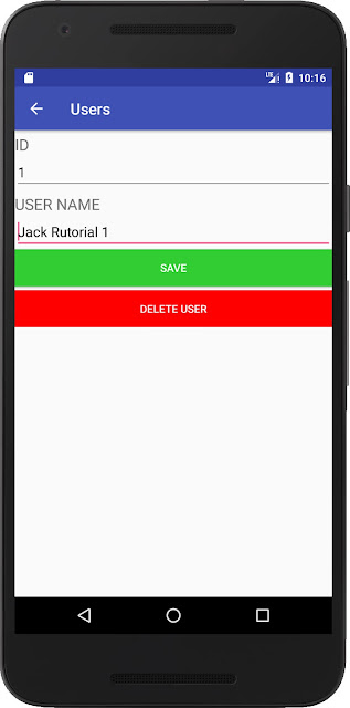 Retrofit 2 CRUD Android Example