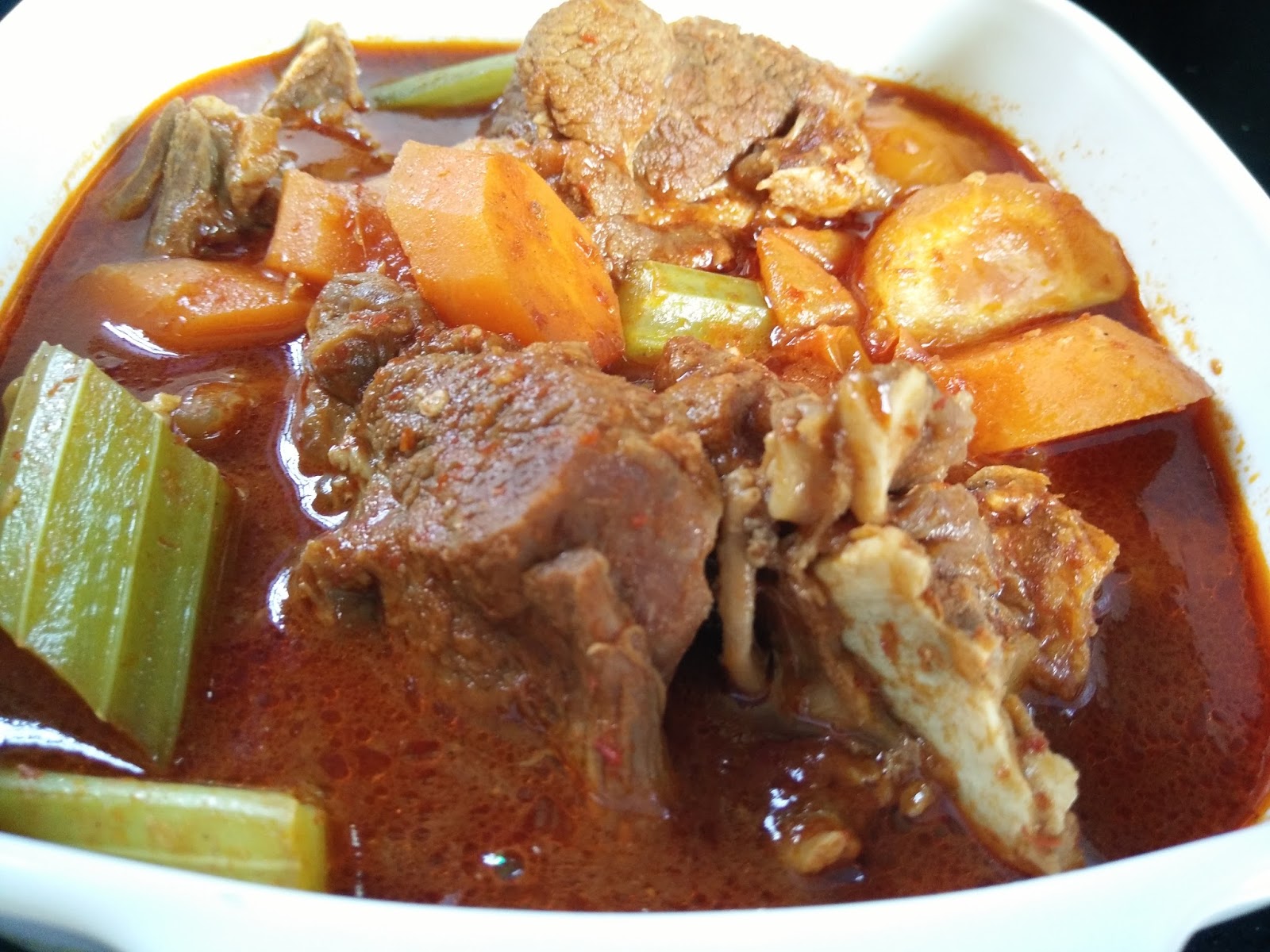 RESEPI CIKGU ANI: STEW KAMBING SEDAP