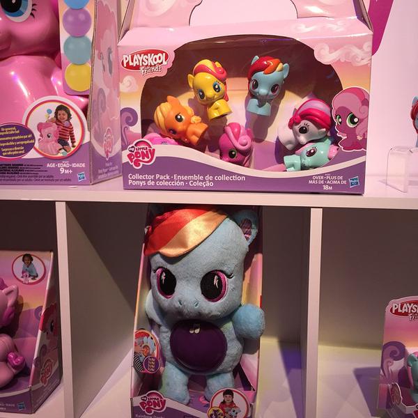 My Little Pony Playskool Friends at NY Toy Fair 2015