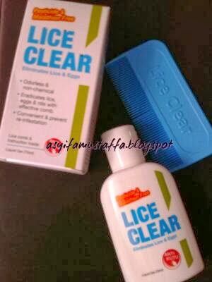 LiFe Is SwEeT: Ubat kutu : Lice Clear