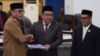 Bupati Madina Serahkan LKPJ Tahun 2023 Kepada DPRD Madina